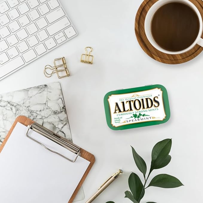 Altoids Spearmint Mints, 1.76 ounce (12 Packs)