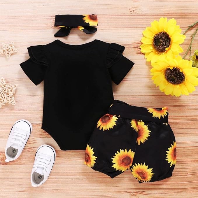 Baby Girl Clothes Infant Newborn Girl Outfits Summer Clothes Romper Short