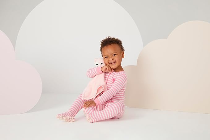 HUGGIES unisex-baby 3-pack Footed Coverall Pajamas