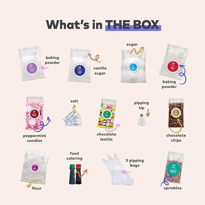 Duff Goldman DIY Kids Baking Kit by Baketivity (Spritz Cookies)