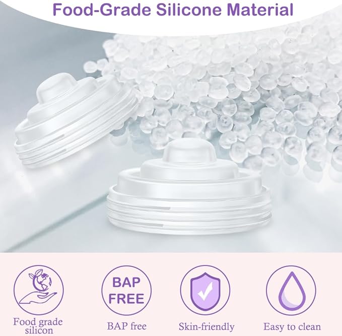 6Pcs Diaphragm Compatible with Momcozy M5 Breast Pump, Breast Pump Replacement Accessories for M5 Momcozy, M5 Breast Pump Replacement Accessories