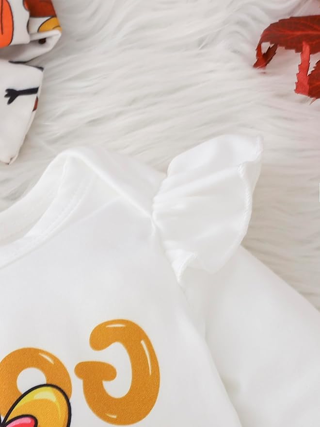 Baby Girl Clothes Newborn Infant Outfits Cute Summer Clothes Spring Romper Set+Hat+Headband