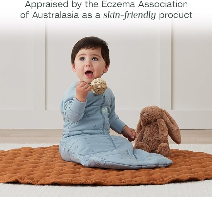 ergoPouch 1.0 Tog Jersey Sleeping Bag – Arms-Out Baby Sleep Sack – Soft, Breathable & Comfortable (Dragonflies, 8-24 months)