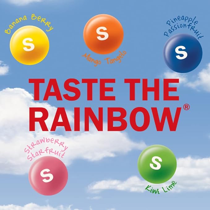 SKITTLES Candy, Tropical Bulk Candy 2.17-Ounce, 36 Packs of Individually Wrapped Candy Bulk Box