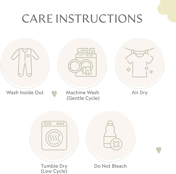 Bamboo Little Soft Baby Footie Pajamas, Baby Clothes, Newborn Sleepers, 95% Viscose and 5% Spandex, 0-24 Months