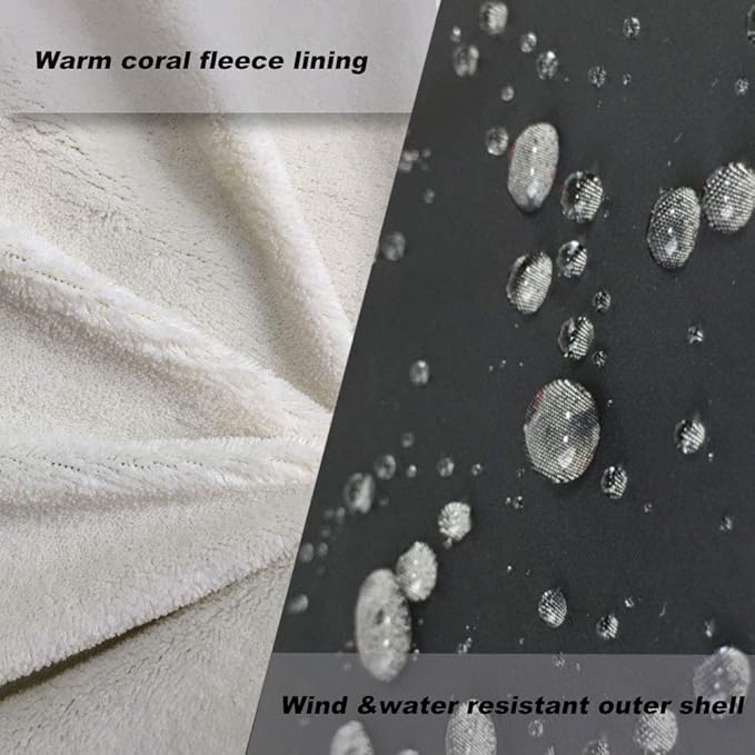 Go 3-Seasons Water Repellent Stroller Footmuff, Baby Cozy Toe Pushchair Sleeping Bag Toddler,Winter Outdoor Tour Stroller Bunting Bag