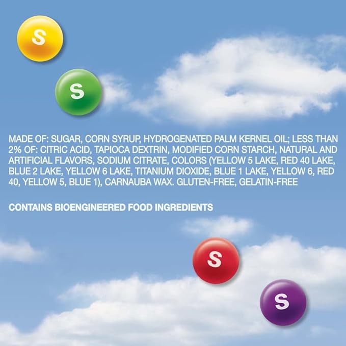 SKITTLES Candy, Original 2.17-Ounce, 36 Packs of Individually Wrapped Candy Bulk Box