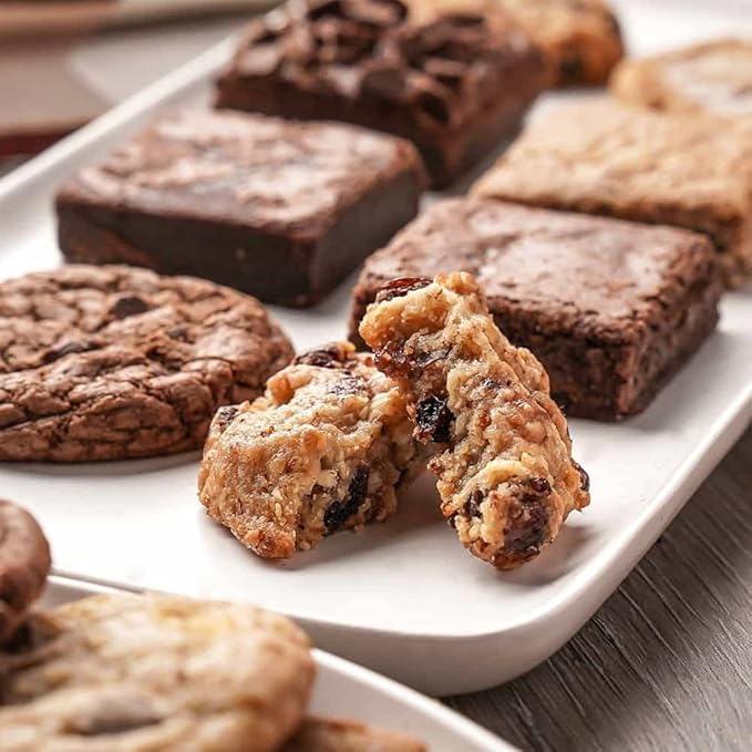 Broadway Basketeers Deluxe Condolence Sympathy Gift Baskets, Fresh Baked Assorted Brownies & Cookies Gift Box, Individually Wrapped Desserts Care Package for Loss of a Loved One, Bereavement