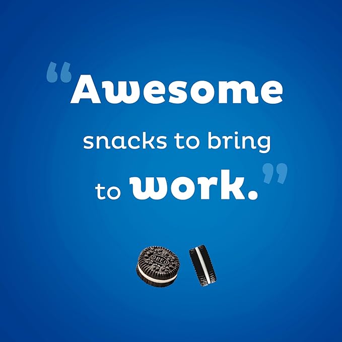 OREO Minis Chocolate Sandwich Cookies, 12 - 3.5 oz Snack Cups