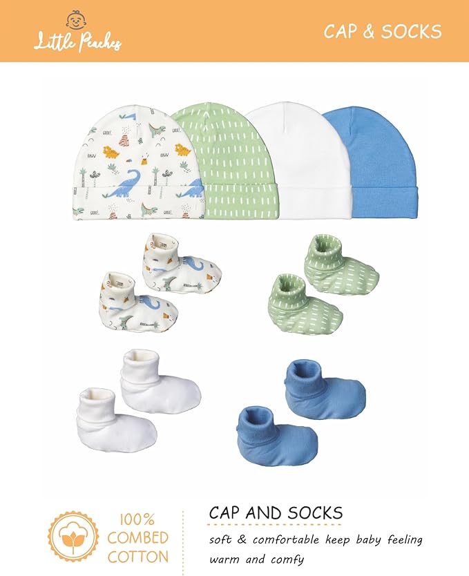 Baby Girl Clothes - Layette Gift Set for Baby Boys, Fits 0 to 3 Months Baby,Newborn Clothes & Accessories Set