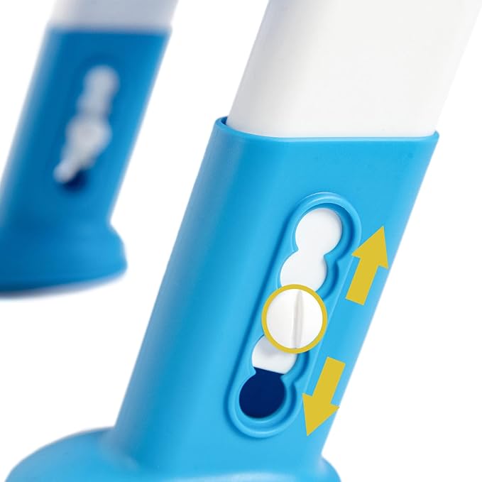 Potty Training Toilet Seat with Step Stool Ladder for Boys and Girls Baby Toddler Kid Children Toilet Training Seat Chair with Handles Padded Seat Non-Slip Wide Step(Blue)