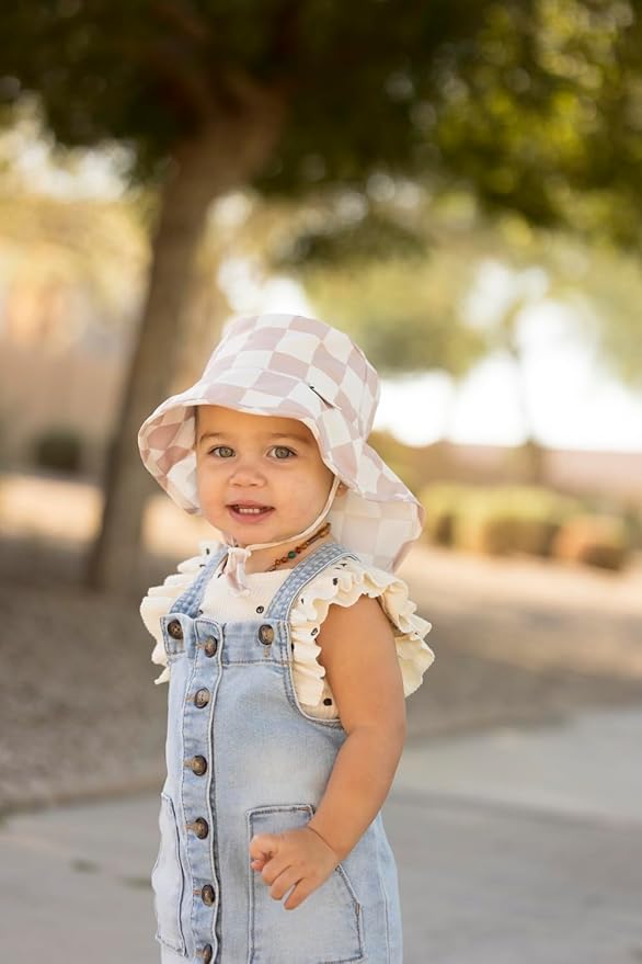 Tiny Twinkle Sun Protection Baby Flap Hat with UPF 50+ Sun Protection for Baby and Toddler Boys and Girls