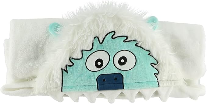 Lazy One Wearable Hooded Blanket for Kids, Animal Hooded Blanket (Yeti)