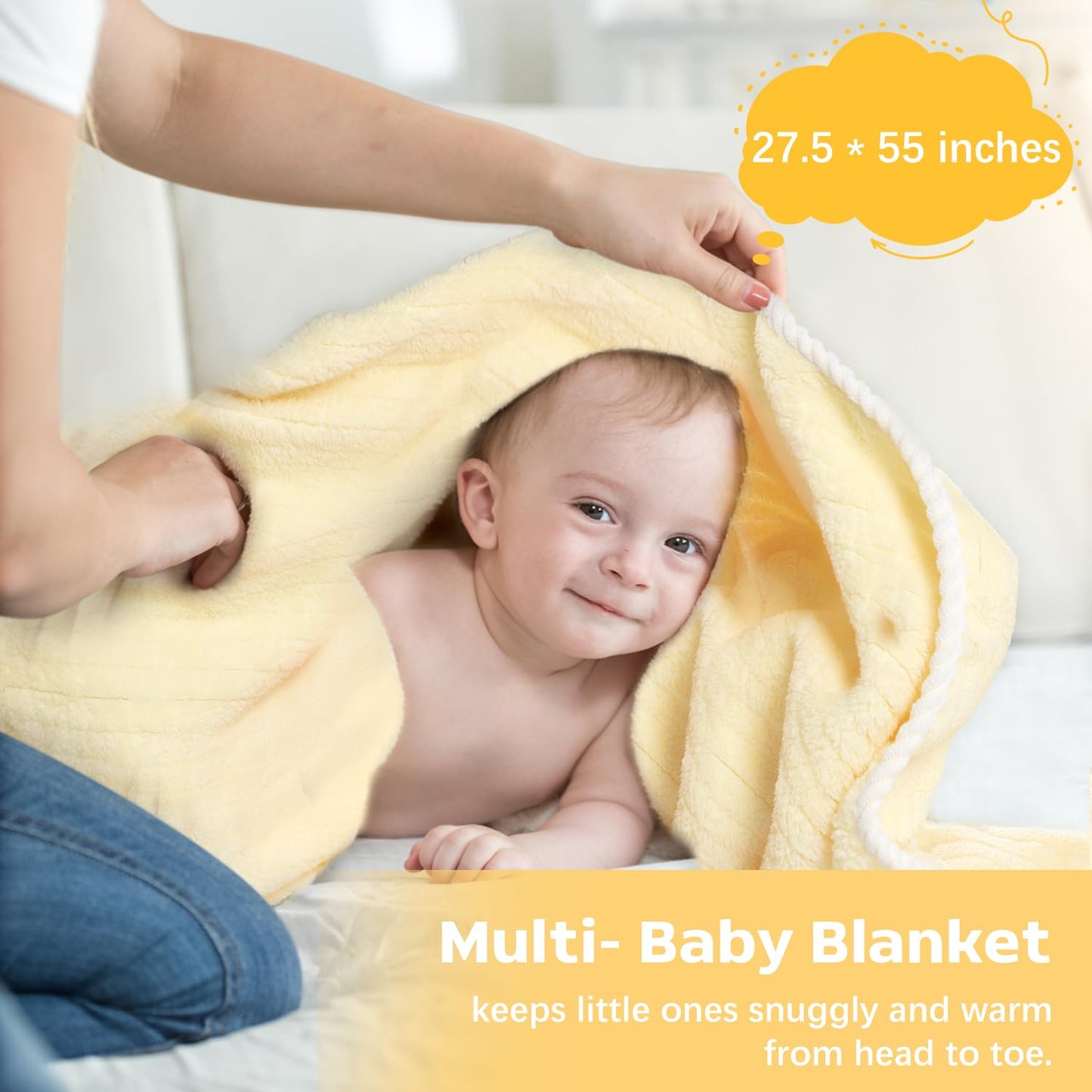 iAOVUEBY Baby Gift Set, Baby Shower Gifts, Black and White High Contrast Baby Toys 0-6 Months for Newborn Essentials Infant Rattle Socks Elephant Toys Blanket Onesies Baby Gift Basket for Girls Boys