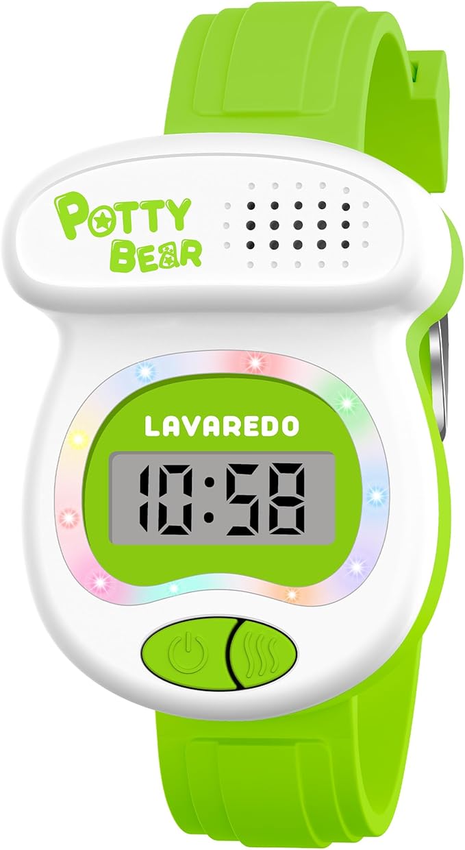 Kids Watch Potty Training Watches for Boys and Girls, Potty Timer Toilet Shape and LED Colorful Lights, Music Reminds Kids It's Time to Go to The Bathroom, Fun Gift for Moms and Toddlers