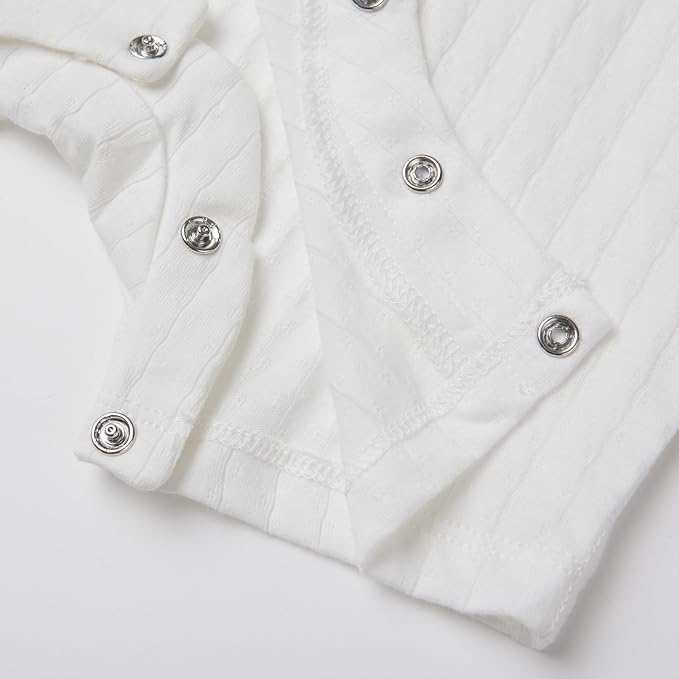 Organic Cotton Baby Summer Romper Newborn Baby Boy Girl Clothes Short Sleeve Unisex Outfits