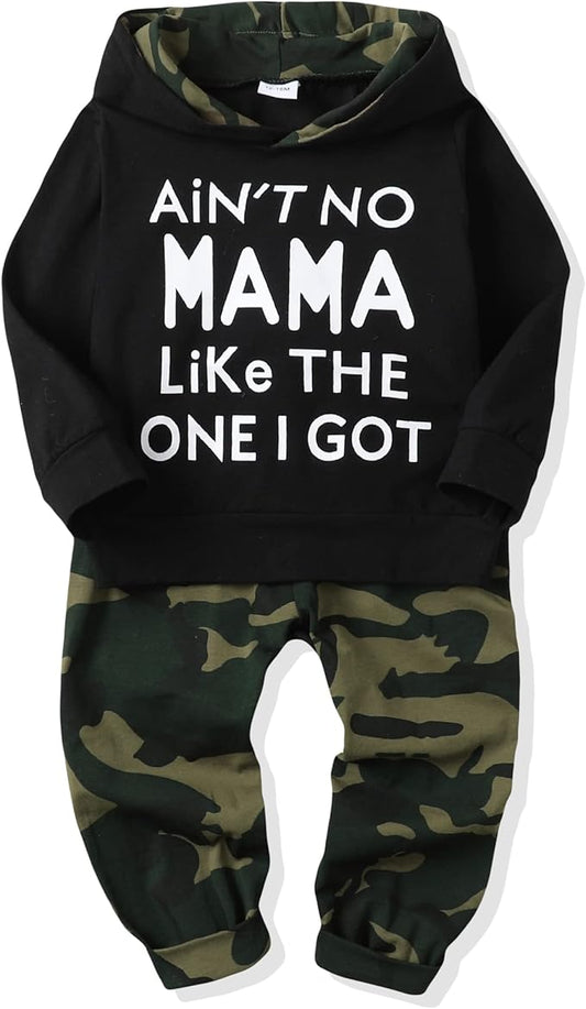 NZRVAWS Baby Boy Clothes Toddler Boy Outfit 2 3 4T 6 12 18 24 Month Fall Winter Hoodie Ripped Jeans Clothing