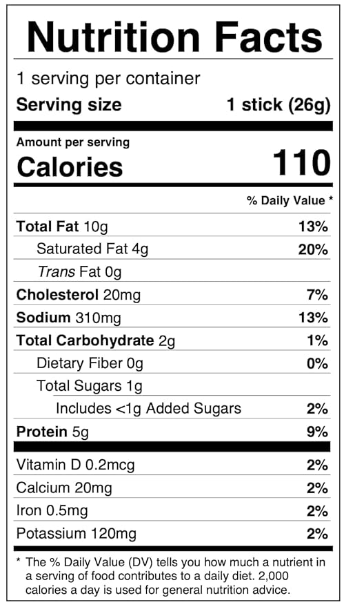 Frito Lay Jack Link’s Fritos Chili Cheese Meat Sticks Straight Pack (Pack of 20)