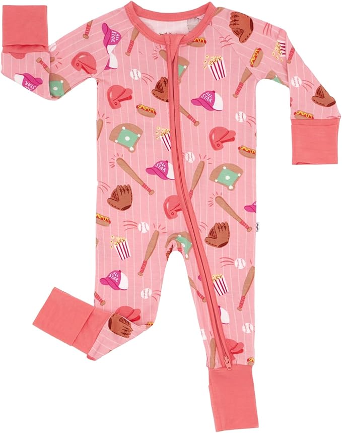 Little Sleepies Pajamas for Baby Boys & Girls, Viscose from Bamboo Baby Pajamas, Preemie & Newborn Sleepers, 2-Way Zipper PJs