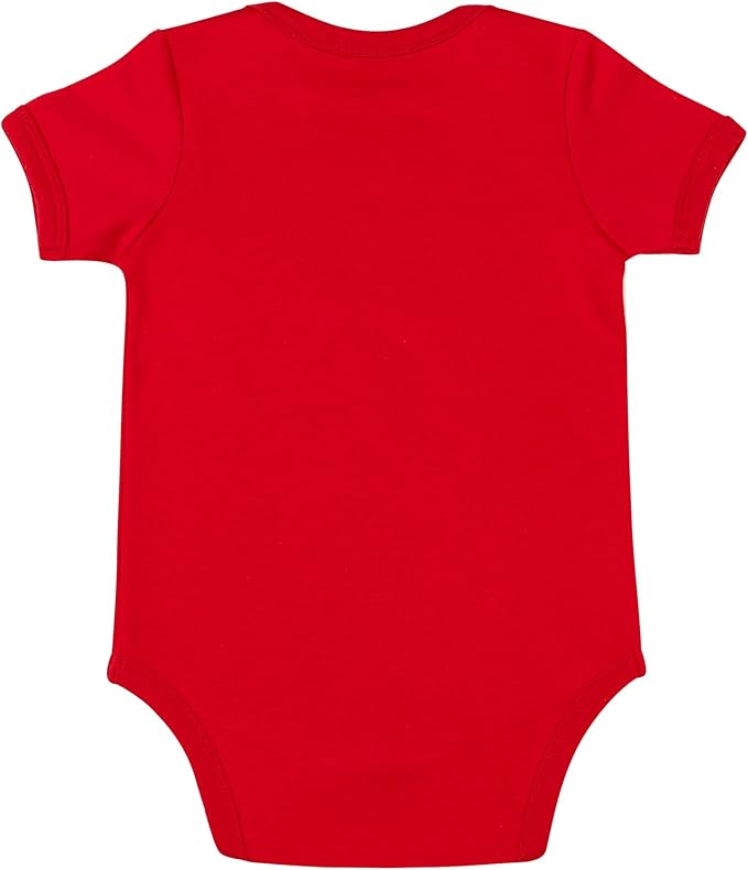 Cnins Funny Baby Bodysuit & Daddy Matching Cotton Outfit for Wild One 1st Birthday, Unisex Newborn Infant Clothes 0-24M