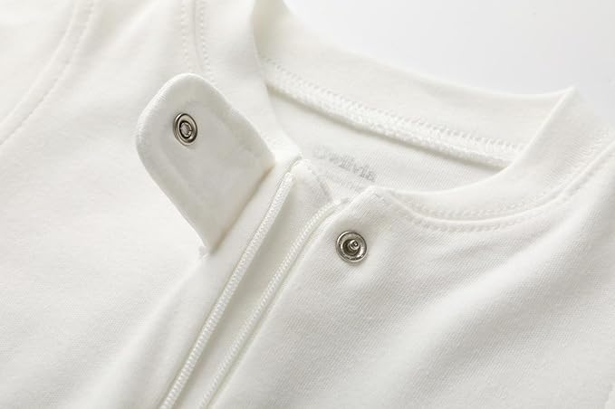 Owlivia Baby Boy Romper, Unisex Short-sleeve Summer Outfit, 100% Organic Cotton Girl One-Piece Jumpsuit