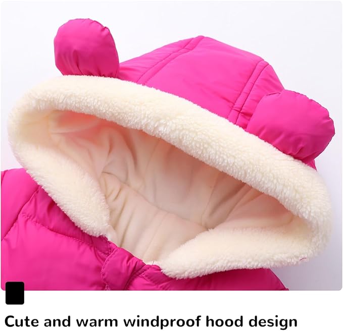 Newborn Baby Snowsuit Cute Boy Clothes Toddler Girl Snow Suits Jacket For Infant