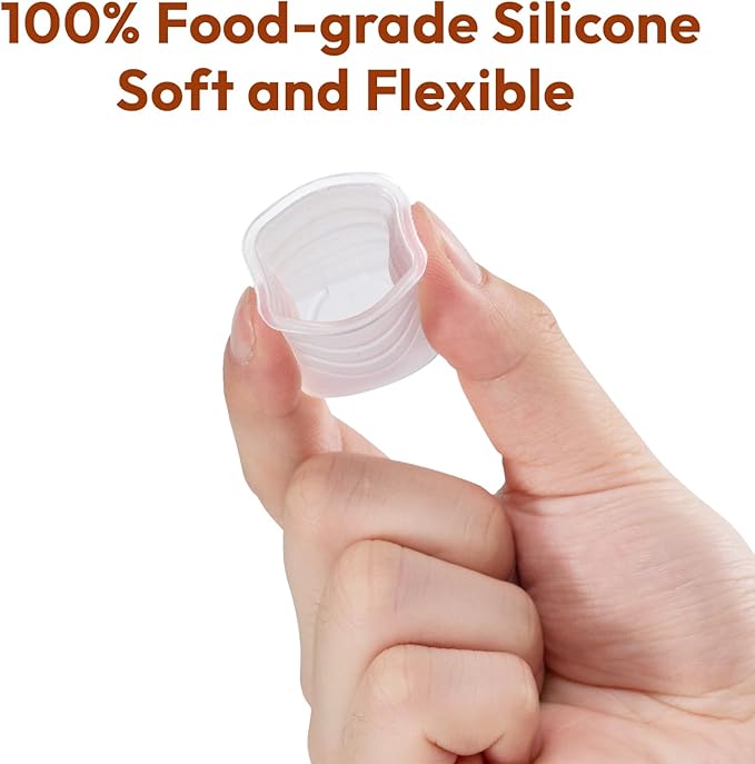 NCVI Replacement Diaphragm Compatible with Hands Free Breast Pump 8111, Original Wearable Breastfeeding Pump Accessories, BPA Free, 2 PC