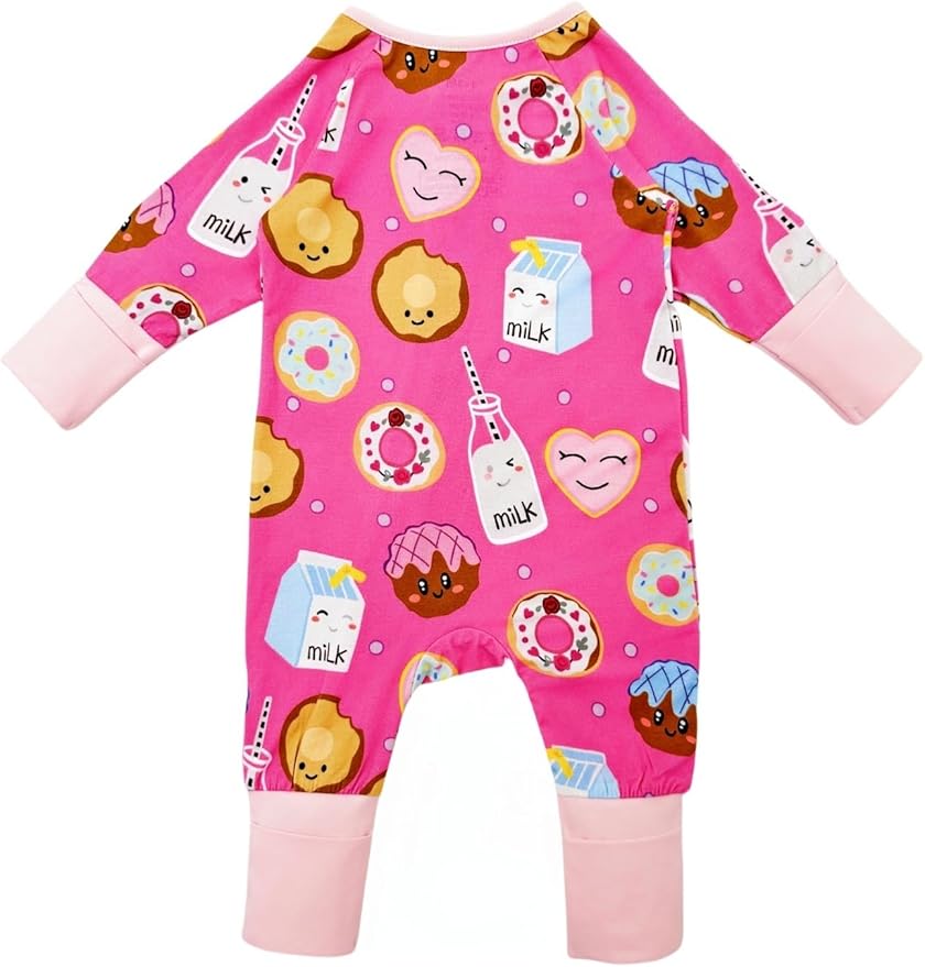 Bow Dream Bamboo Rayon Baby Pajamas Infant Sleepers Newborn Girl Boy Clothes Rompers Jumpsuit Outfit
