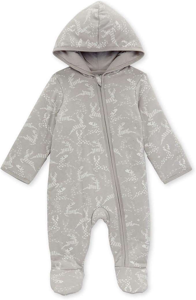 Burt's Bees Baby Boys' 100% Organic One-Piece Long Sleeve Coverall