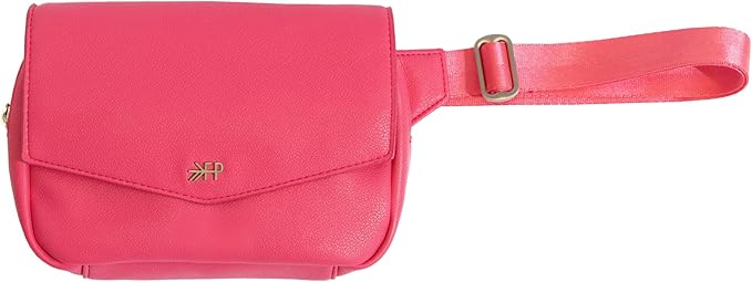 Freshly Picked Fanny Packs for Women, Wear as a Hip Bag or Crossbody, Mom Fashion (Hot Pink)