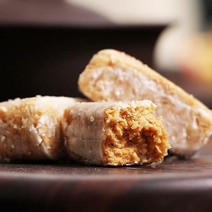 Numa Foods Mini Coconut Peanut Butter Bars – Vegan, Low Sugar, High Protein, All Natural, Gluten Free – Crunchy Plant Based Peanut Butter Snacks – 3 Bags with 8 Individually Wrapped Protein Bars