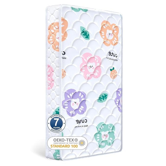 Crib and Toddler Mattress - 52" x 27.6" x 5" - Breathable - Firm - Dual Sided Standard Size Baby Mattress for Crib - Premium Foam Baby Crib Mattress - Toddler Mattress for Toddler Bed…