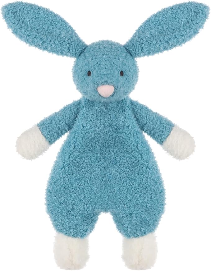 Apricot Lamb Bunny Snuggler Blanket Soft Loveys for Babies, Security Blanket for Baby Boy and Girl, for Infant and Toddlers