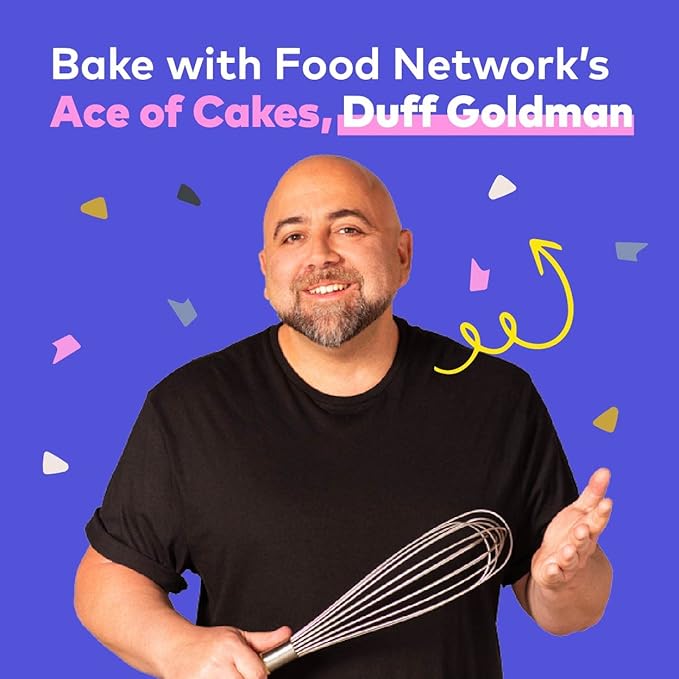 Duff Goldman DIY Kids Baking Kit by Baketivity (Spritz Cookies)