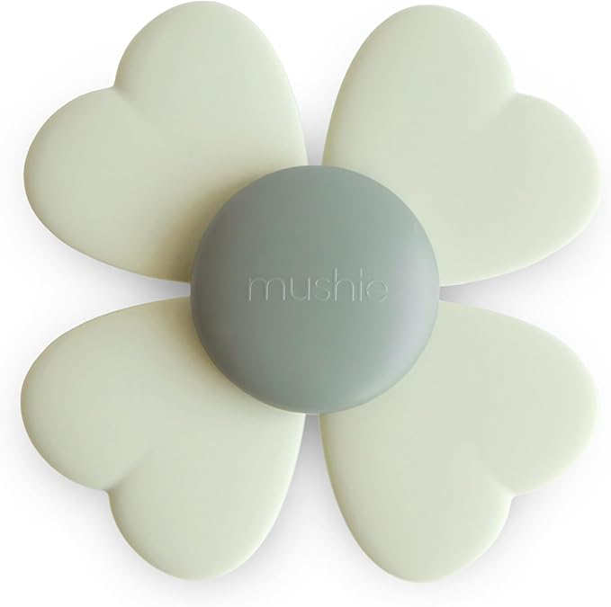 mushie Lucky Suction Spinner Toy | Toddler Sensory Toys for Bath & Play