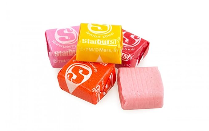 ASSORTIT X Starburst Collab Assorted Flavors Fresh Candy Bulk Wholesale Value Party Size Pack- 7.05 Pound (112.9 Ounce) (Individual Wrap Packaging Might Vary)