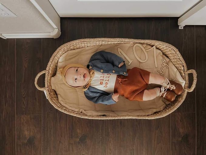 Baby Milestone Numbers|Baby Photo Props Wooden|Newborn Birth Announcement Card Wooden|