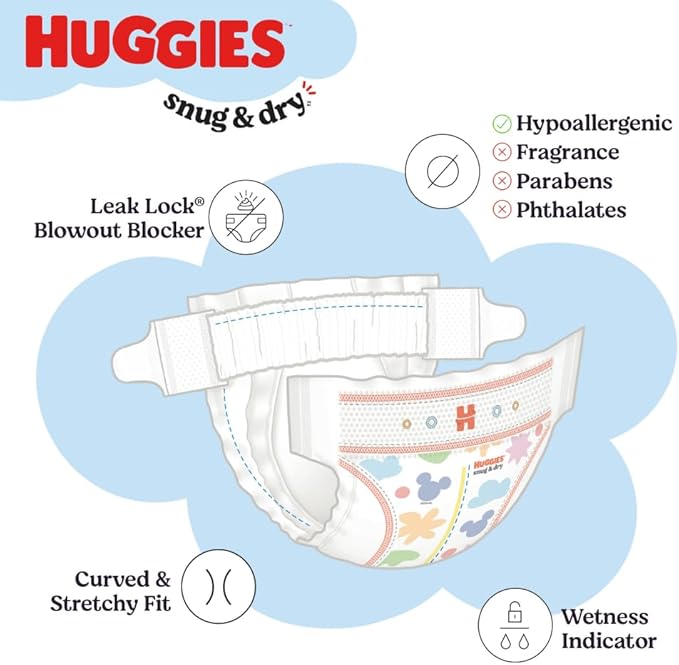 HUGGIES SNUG&Dry GIGA JRPK Diaper SZ8 38