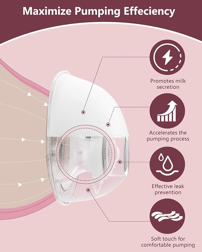 8pcs Flange Insert 13mm Compatible with Compatible with Momcozy M9/M6/M5/S12 Pro/V1 Pro/V2 Pro,for Spectra/Medela/MomMed/eufy/Lansinoh/Elvie Breast Pump,Replace for Momcozy Breast Pump Parts Shield