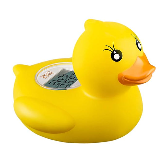 b&h Baby Thermometer, The Infant Baby Bath Floating Toy Safety Temperature Thermometer (Lady Duck)