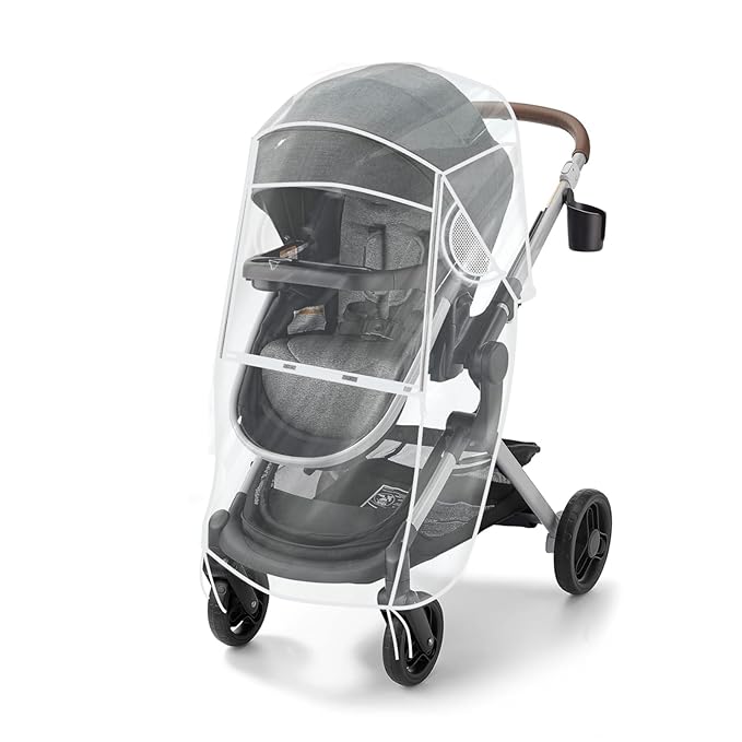 Stroller Rain Cover Compatible with Graco - Waterproof Stroller Rain Cover, Windproof Travel Weather Shield, Durable Protect from Dust and Snow with Breathable, Travel Strollers Accessories