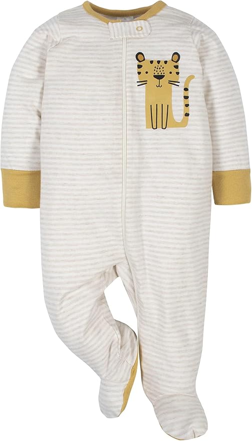 Gerber Baby Boys 4 Pack Sleep 'N Play Footie