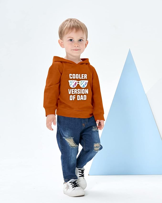 NZRVAWS Baby Boy Clothes Toddler Boy Outfit 2 3 4T 6 12 18 24 Month Fall Winter Hoodie Ripped Jeans Clothing