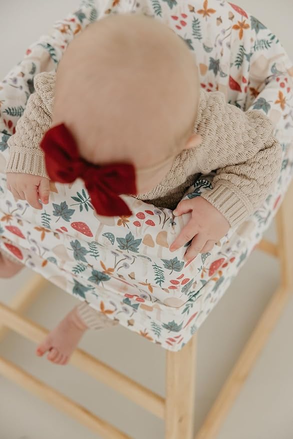 Copper Pearl Multi-Use Cover: Car Seat Covers, Nursing Cover, and Stroller Cover for Sun - Stretchy Fabric, All-Season Use, Stylish Designs, Easy Access for Moms - Ivy