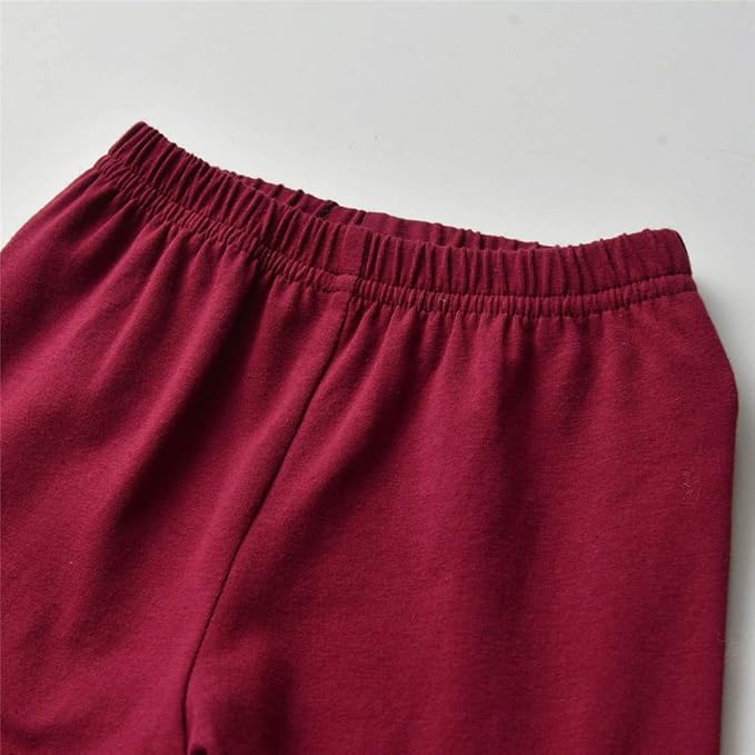 3PCS Baby Girl Clothes Ruffle Floral Shirt Tops Pants Headband Outfit Sets