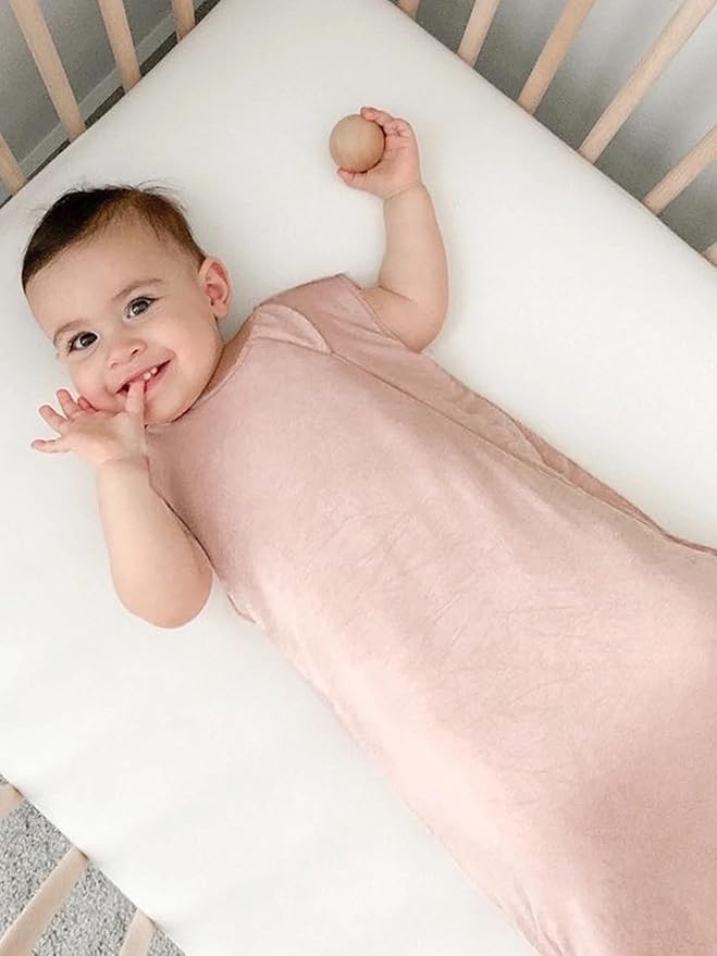 GUNAMUNA günamüna Unisex Baby, Toddler Wearable Blanket, Sleeping Bag Bamboo Rayon, Sleep Sack with Diaper Zipper, 1.0 TOG