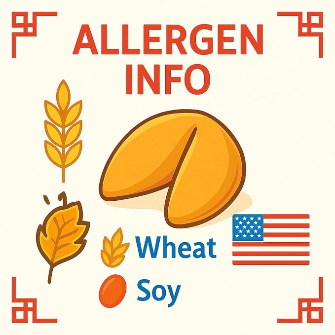 Sky | Fortune Cookies 100Pk | Premium USA Baked, Bulk Fortune Cookies Individually Wrapped