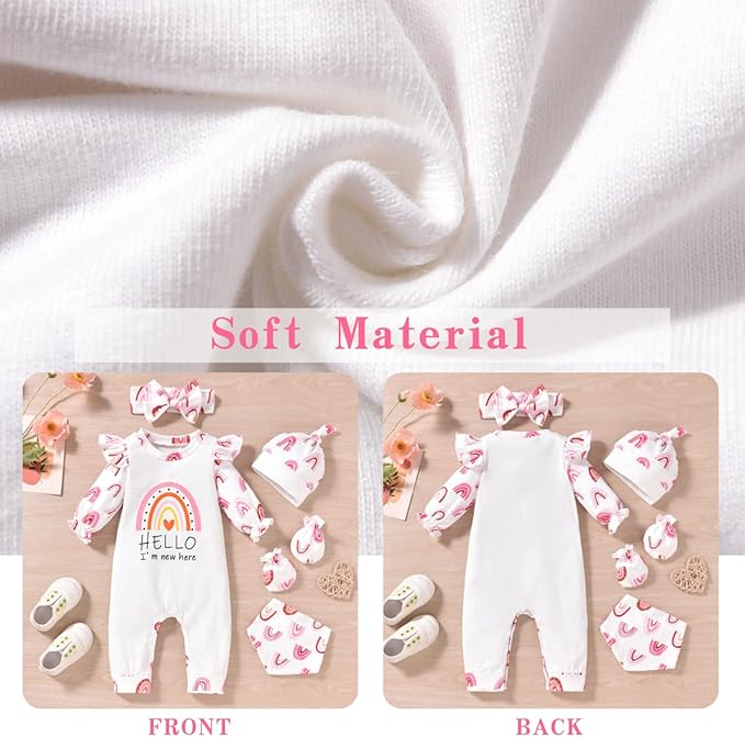 Aalizzwell Newborn Girl Romper