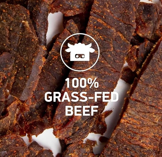 KRAVE Zero Sugar Beef Jerky, Sea Salt, Chili Lime, Sweet Chipotle - (Variety Pack) - All Natural 100% Grass Fed Beef - Protein Packed Keto Snacks Roasted for Maximum Flavor - Gluten Free - 2.7 Ounce (Pack of 4)