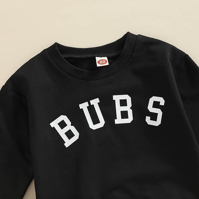 CIYCUIT Toddler Baby Boy Clothes Long Sleeve Sweatshirt Pants Set Fall Winter Outfits